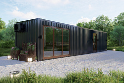 Модульная баня Живица  30 кв.м. 